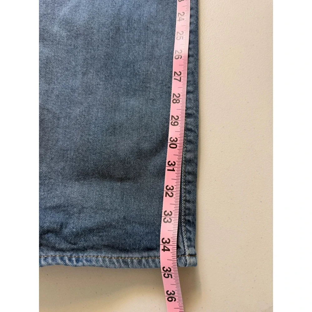 Levis Premium 501 Mens‎ Dark Wash Big E Straight Leg Jeans W36 L36 Blue